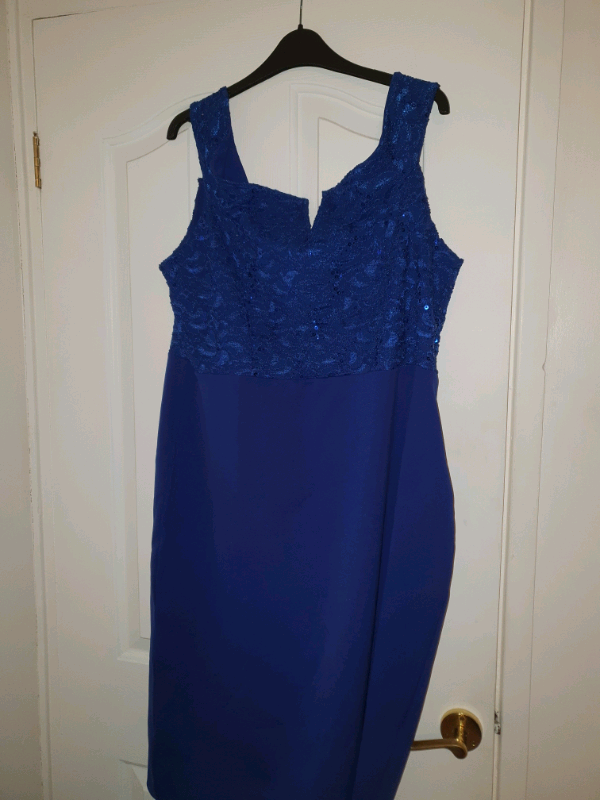 quiz royal blue bardot dress
